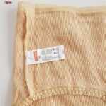 شورت زنانه یوکین مدل نخی کبریتی کد 4636 رنگ کرم