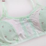 سوتین دخترانه ماییلدا مدل پددار بدون فنر کد 4573 رنگ سبز