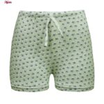 ست شومیز و شلوارک زنانه کوزا مدل دکمه ای کد 9118 رنگ سبز