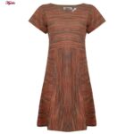 پیراهن زنانه کوزا مدل 9191 رنگ نارنجی