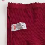 شورت زنانه یوکین مدل نخی کبریتی کد 4636 رنگ قرمز