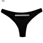 ست شورت و سوتین زنانه ماییلدا مدل پوش آپ فنردار نگینی کد 4640 رنگ مشکی