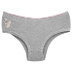 شورت زنانه دبی مدل اسلیپ کد 4615 رنگ طوسی