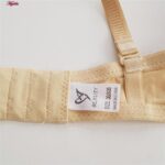 سوتین زنانه بیوتی مدل دکلته فنردار پوش آپ کد 4630-9890 رنگ کرم