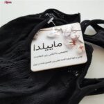 لباس خواب زنانه ماییلدا مدل فانتزی کد 4586-S38 رنگ مشکی