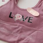 نیم تنه ورزشی زنانه مدل بدون فنر پددار کد 4617 رنگ کالباسی