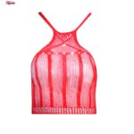 لباس خواب زنانه ماییلدا مدل فانتزی کد 4591-7053 رنگ قرمز