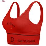 نیم تنه ورزشی زنانه مدل بدون فنر پددار کد 4618 رنگ قرمز