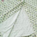 ست شومیز و شلوارک زنانه کوزا مدل دکمه ای کد 9118 رنگ سبز