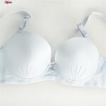 سوتین زنانه بیوتی مدل دکلته فنردار پوش آپ کد 4630-9890 رنگ آبی روشن
