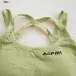 کراپ‌تاپ زنانه ماییلدا مدل 4633 رنگ سبز روشن