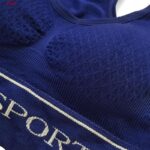 نیم تنه ورزشی زنانه ماییلدا مدل بدون فنر پددار ماساژوری کد 4635 رنگ آبی