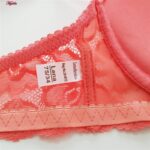 سوتین زنانه لنا مدل پوش آپ دکلته فنردار کد 4627 رنگ گلبهی