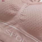 نیم تنه ورزشی زنانه ماییلدا مدل بدون فنر پددار ماساژوری کد 4635 رنگ صورتی روشن