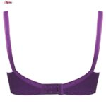 سوتین زنانه پانیذ مدل فنردار کد 66386 رنگ بنفش