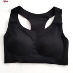 سوتین زنانه مدل لیزری پددار بدون فنر کد 4641 رنگ مشکی