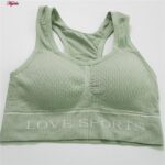 نیم تنه ورزشی زنانه ماییلدا مدل بدون فنر پددار ماساژوری کد 4635 رنگ سبز