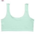 نیم تنه زنانه مدل بدون پد کد 4632 سبز آبی