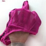 ست شورت و سوتین زنانه مدل دکلته فنردار پوش آپ کد 4626-1 رنگ سرخابی