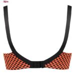 سوتین زنانه مدل بدون فنر کد 4651 رنگ نارنجی