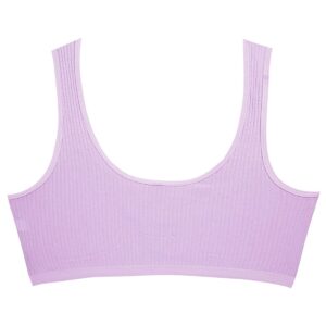 نیم تنه دخترانه مدل بدون پد کد 4632 رنگ یاسی