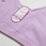 نیم تنه دخترانه مدل بدون پد کد 4632 رنگ یاسی