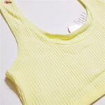 نیم تنه زنانه مدل بدون پد کد 4632 رنگ زرد