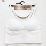 نیم تنه ورزشی زنانه آینا مدل بدون فنر پددار کد 4634-30010 رنگ سفید