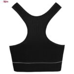 نیم تنه ورزشی زنانه ماییلدا مدل بدون فنر پددار ماساژوری کد 4635 رنگ مشکی