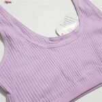 نیم تنه دخترانه مدل بدون پد کد 4632 رنگ یاسی