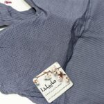 کراپتاپ زنانه ماییلدا مدل پددار کد 4637 رنگ آبی نفتی