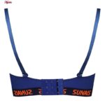 ست شورت و سوتین زنانه مدل دکلته فنردار پوش آپ کد 4626-4 رنگ سرمه ای