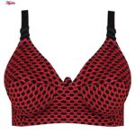 سوتین زنانه مدل بدون فنر کد 4651 رنگ قرمز