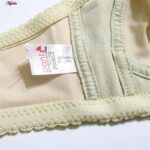 سوتین زنانه پانیذ مدل بدون فنر کد 66368 رنگ کرم