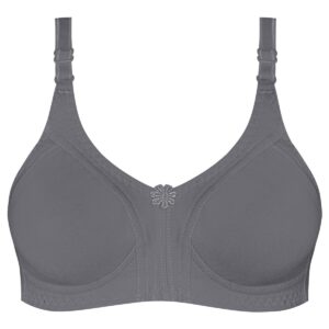 سوتین زنانه پانیذ مدل بدون فنر کد 66368 رنگ طوسی