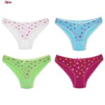 شورت زنانه ماییلدا مدل اسلیپ نخی کد 4243-12 بسته 12 عددی