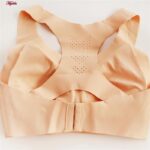 سوتین زنانه مدل لیزری پددار بدون فنر کد 4641 رنگ کرم