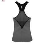 تاپ ورزشی زنانه کد 4500-MY-T رنگ طوسی