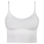 نیم تنه ورزشی زنانه آینا مدل بدون فنر پددار کد 4634-30010 رنگ سفید