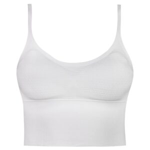 نیم تنه ورزشی زنانه آینا مدل بدون فنر پددار کد 4634-30010 رنگ سفید