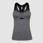 تاپ ورزشی زنانه کد 4500-MY-T رنگ طوسی