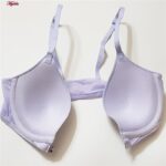 سوتین زنانه پینک دیر مدل دو حالته فنر دار کد 4642 رنگ یاسی