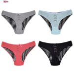 شورت زنانه ماییلدا مدل اسلیپ نخی کد 4244-12 بسته 12 عددی