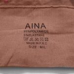 نیم تنه ورزشی زنانه آینا مدل بدون فنر پددار کد 4634-30010 رنگ آجری