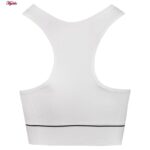 نیم تنه ورزشی زنانه ماییلدا مدل بدون فنر پددار ماساژوری کد 4635 رنگ سفید