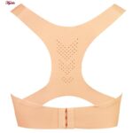 سوتین زنانه مدل لیزری پددار بدون فنر کد 4641 رنگ کرم