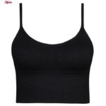 نیم تنه ورزشی زنانه آینا مدل بدون فنر پددار کد 4634-30010 رنگ مشکی