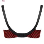 سوتین زنانه مدل بدون فنر کد 4651 رنگ قرمز