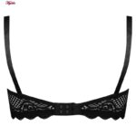 ست شورت و سوتین زنانه کارنا رز مدل گیپوری فنردار کد 4672-3001 رنگ مشکی