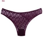 ست شورت و سوتین زنانه کارنا رز مدل گیپوری فنردار کد 4672-3001 رنگ عنابی